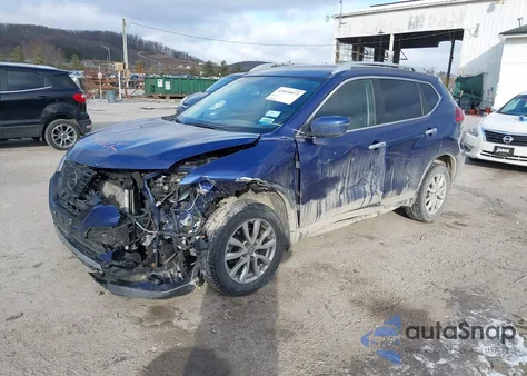 2017 Nissan Rogue Sv z USA, uszkodzony, nr VIN KNMAT2MVXHP602906